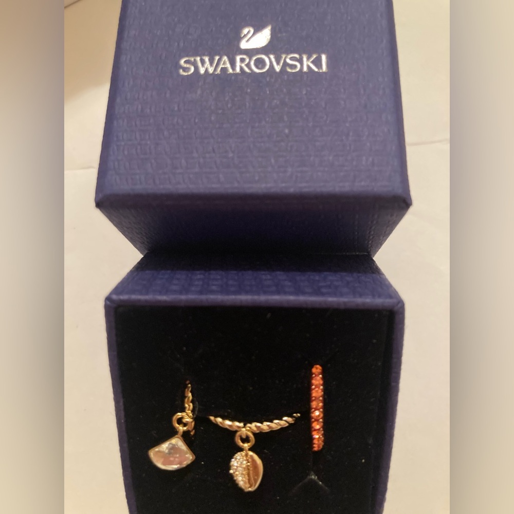 Swarovski Three Ring Stack - Picture 1 of 8
